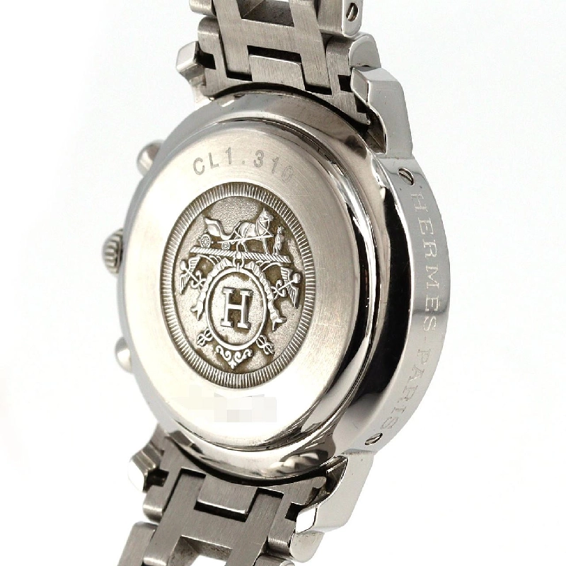 Hermès Clipper Chronograph CL1.310 SS Quartz - Hàng hiệu Authentic 874624