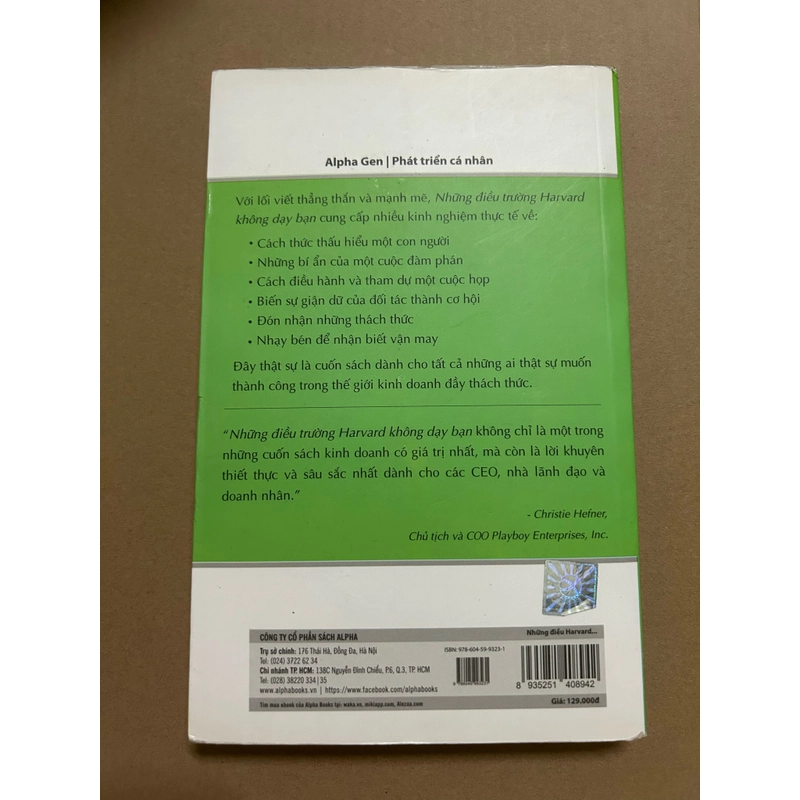 Những điều trường harvard không dạy bạn 471178
