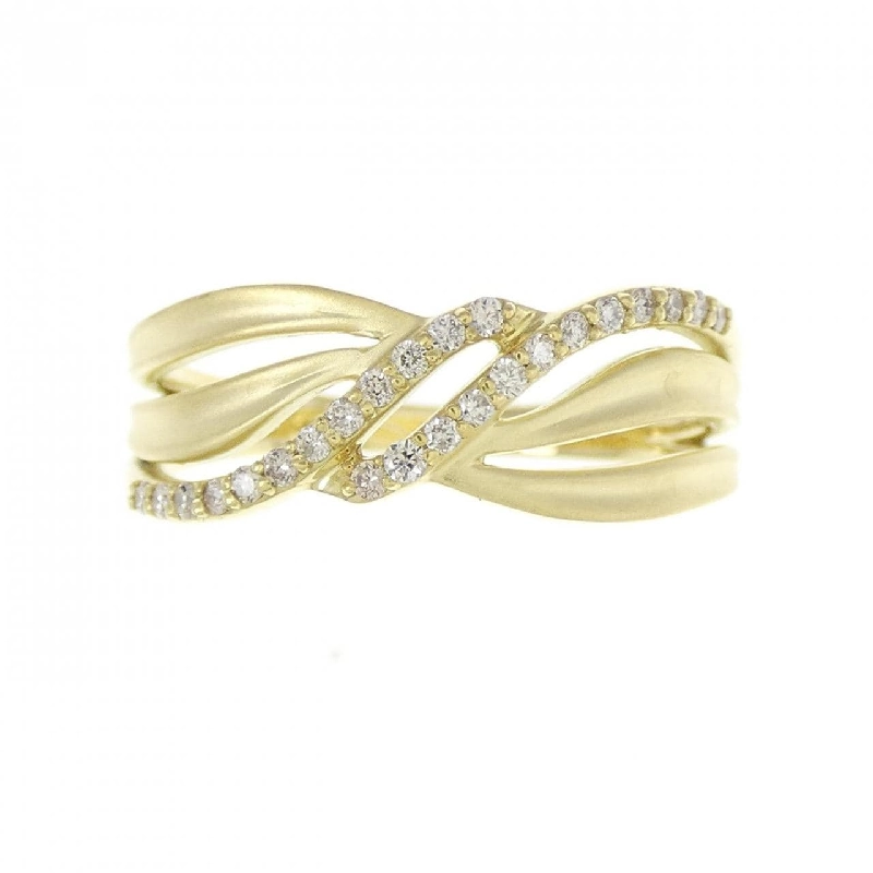 Nhẫn kim cương K18YG 0.12CT - Hàng hiệu Chính hãng 856479