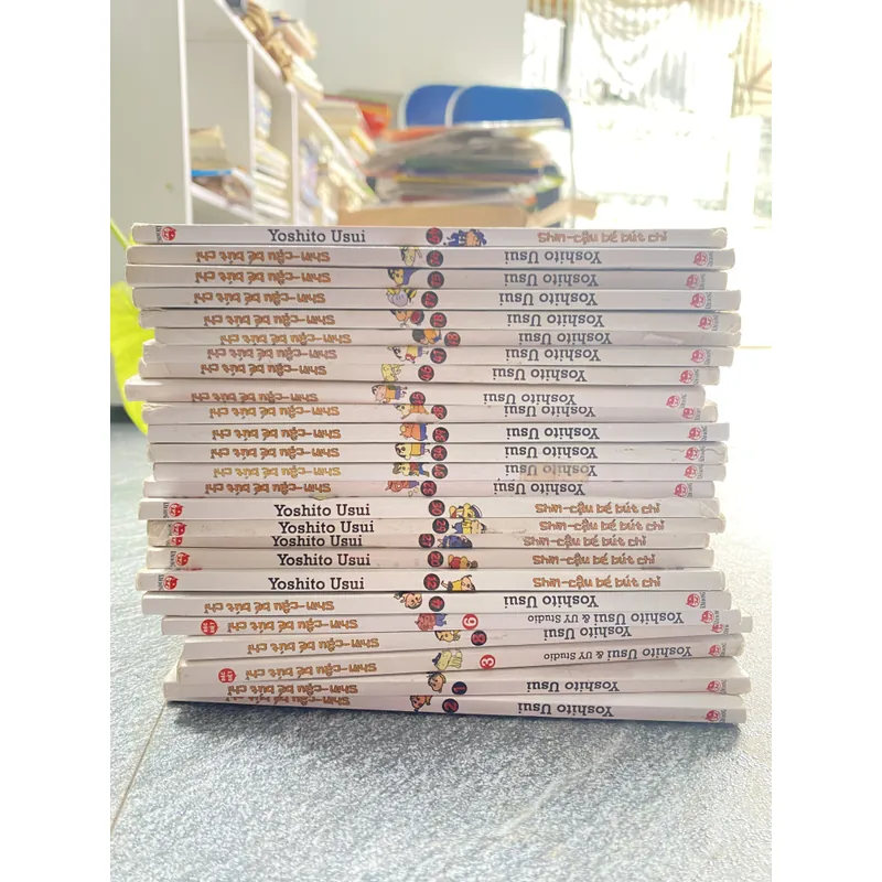 Combo 25 quyển Shin cậu bé bút chì không màu 698456