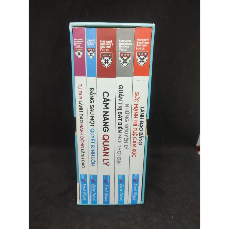 Bộ 5 cuốn HBR Guides Lãnh đạo tiên phong mới 90% HCM0704 911658