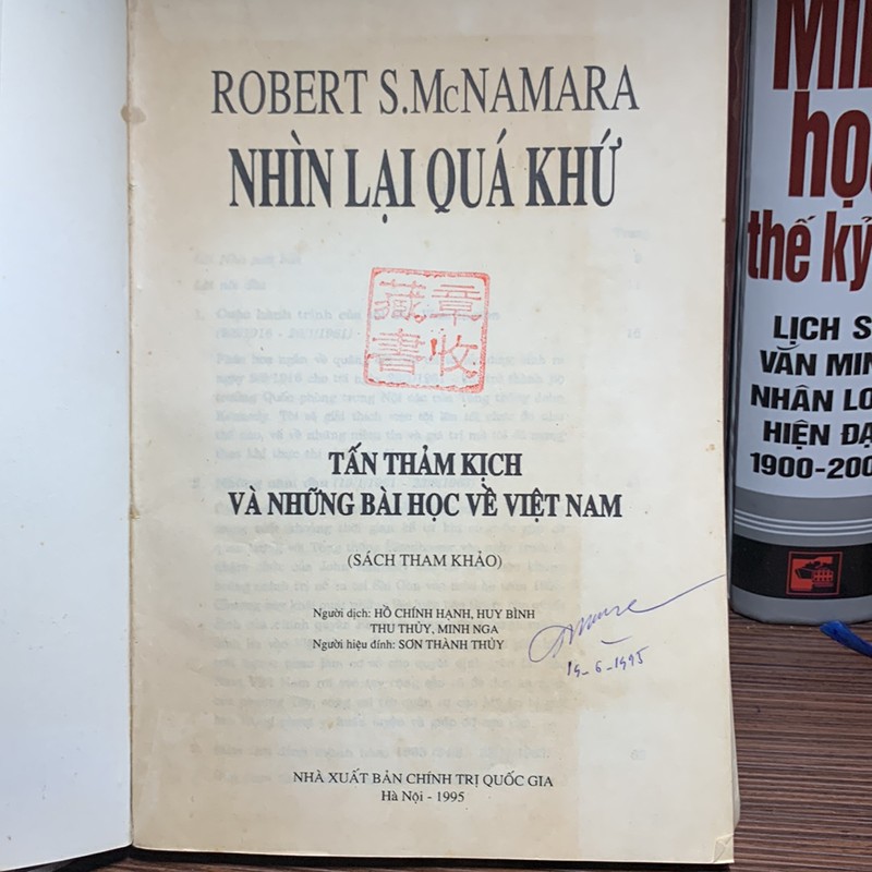 Robert S.Mc Namara Nhìn lại quá khứ tấm thảm kịch và những bài học về Việt Nam 188058