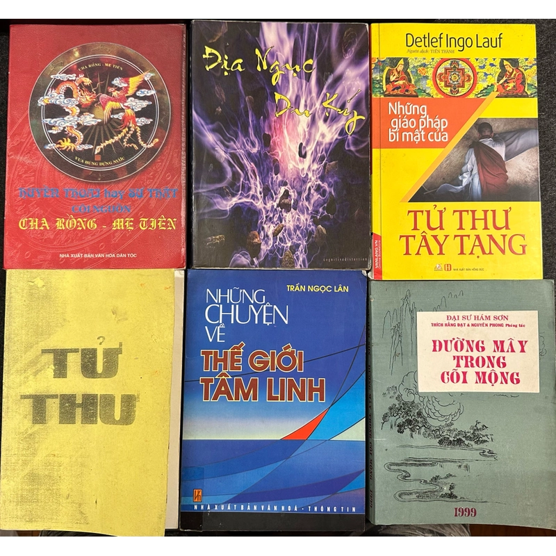COMBO 6 SÁCH TÂM LINH VÀ PHẬT PHÁP 479797