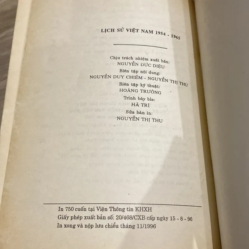 LỊCH SỬ VIỆT NAM 1954-1965 (XB 1996) 575561