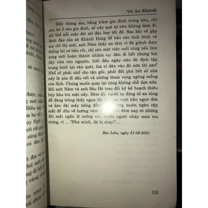 Ánh lửa đêm tàn - Võ An Khánh 1002239