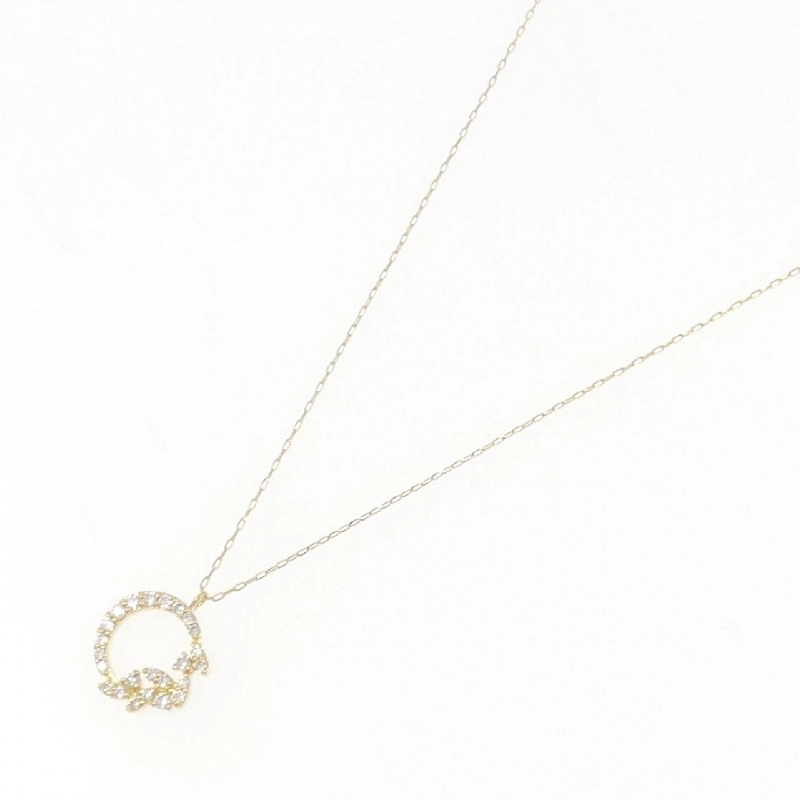 Dây chuyền kim cương K18YG 0.15CT - Hàng hiệu Chính hãng 868532