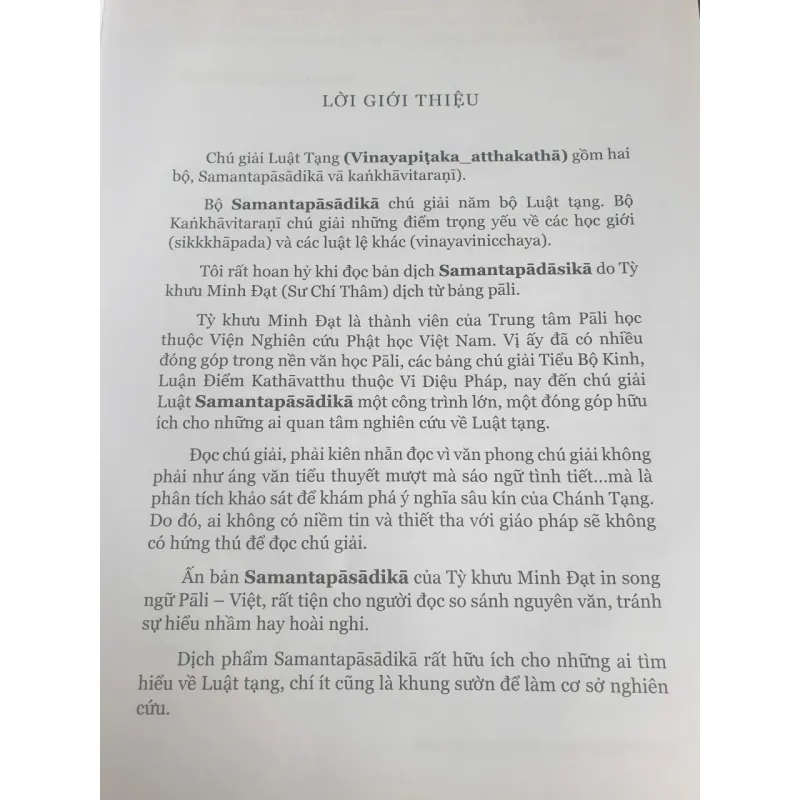 Trang Nghiêm Toàn Diện - Chú Giải Tạng Luật 712113
