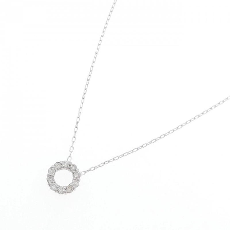 K18WG Dây chuyền kim cương 0.30CT - Hàng hiệu Chính hãng 861203