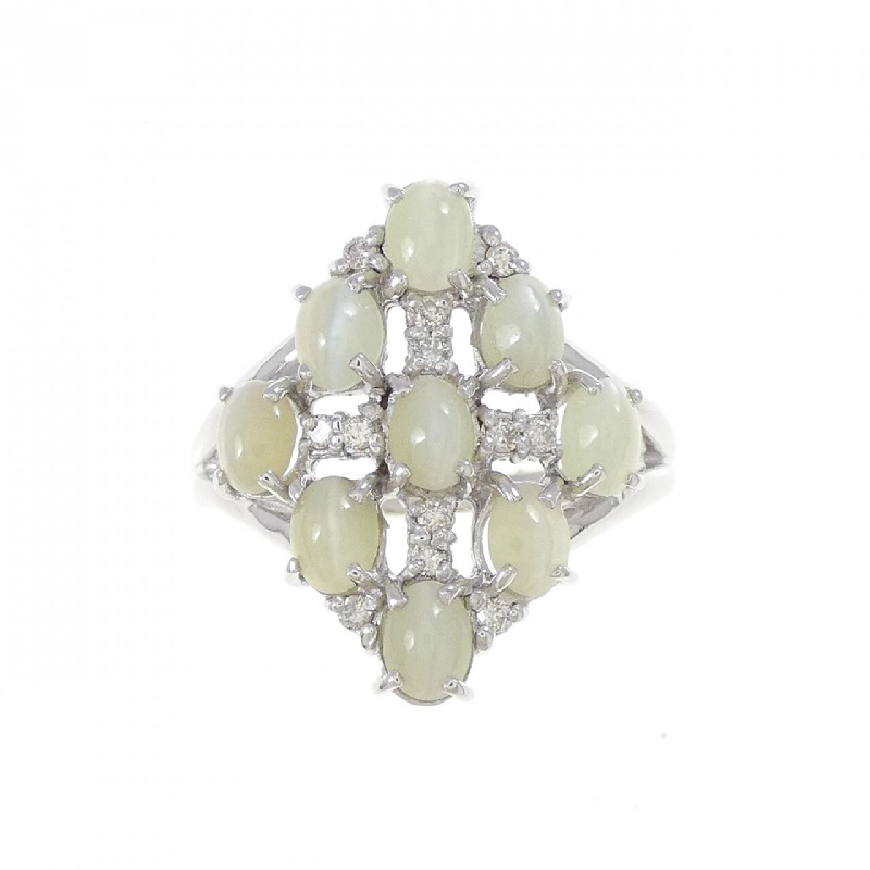 Nhẫn K18WG Chrysoberyl Cat's Eye 2.50CT - Hàng hiệu Chính hãng 855834