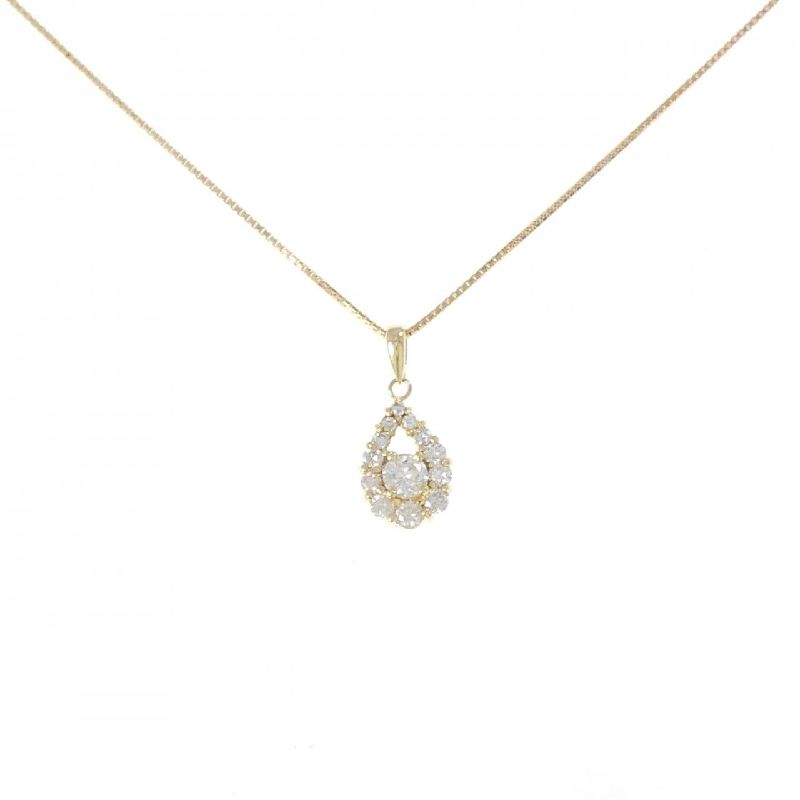 K18YG Dây chuyền kim cương 0.50CT - Hàng hiệu chính hãng 864254