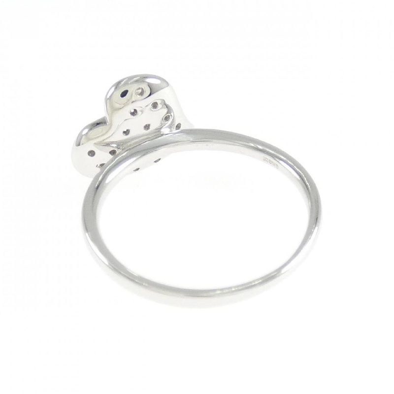 Nhẫn kim cương hình trái tim K18WG 0.24CT 668448