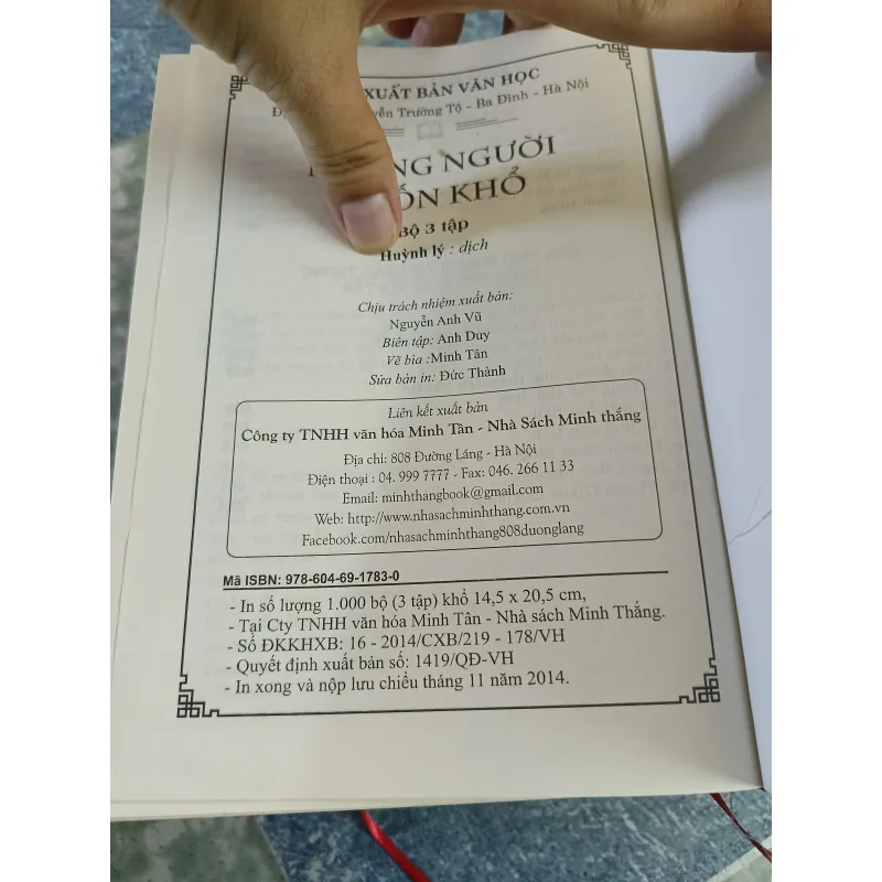 Những Người Khốn Khổ (Tập 1-2-3) - Victor Hugo 608685