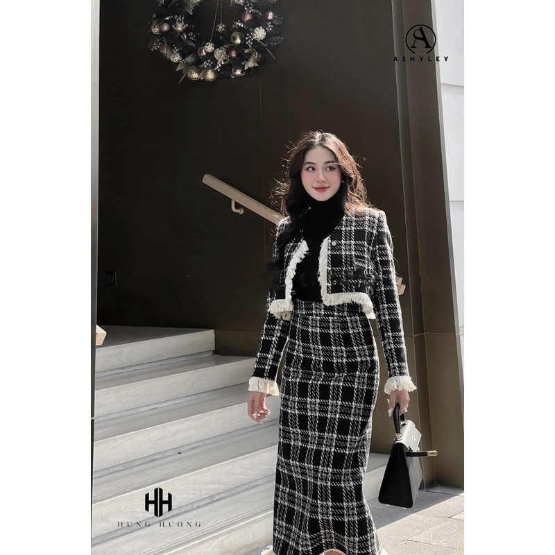 Set dạ dáng dài 444478
