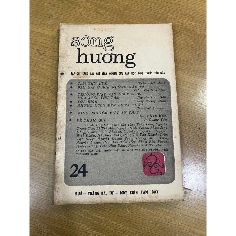 Tạp Chí Sông Hương (Huế) Số 23,24,25,26,27,28 (1987) 784839