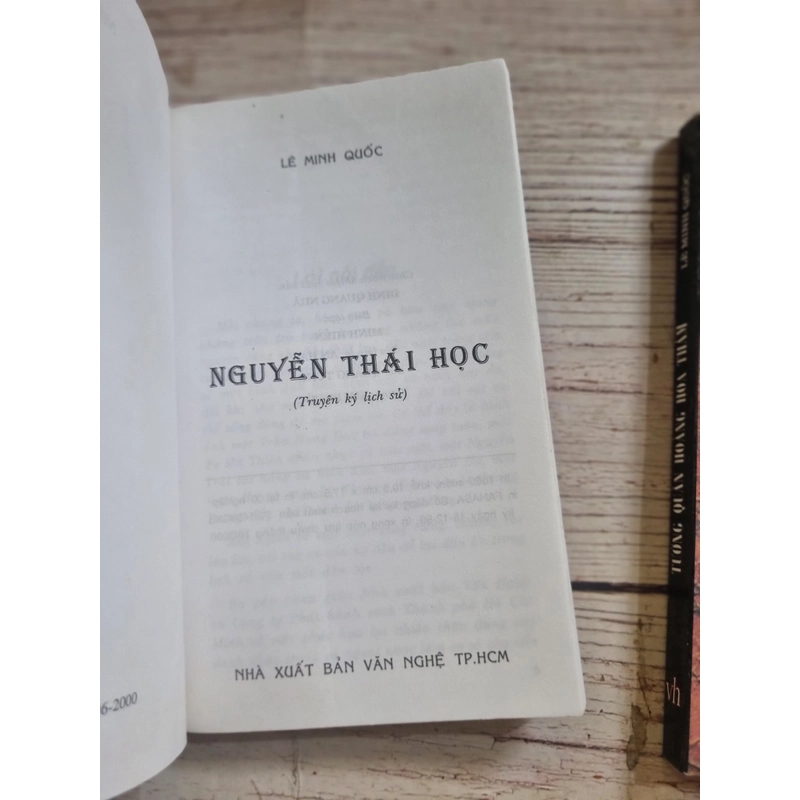 Hai tiểu thuyết lịch sử Nguyễn Thái học và Tướng Quân Hoàng Hoa Thám 199195