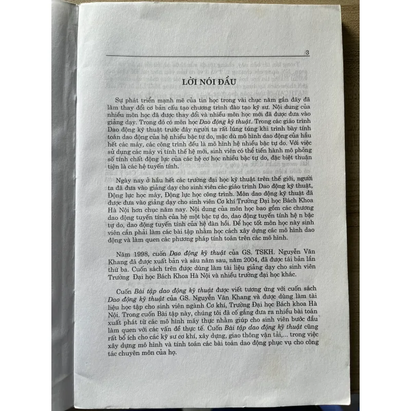 Bài tập dao động kỹ thuật_Nguyễn Văn Khang 790975