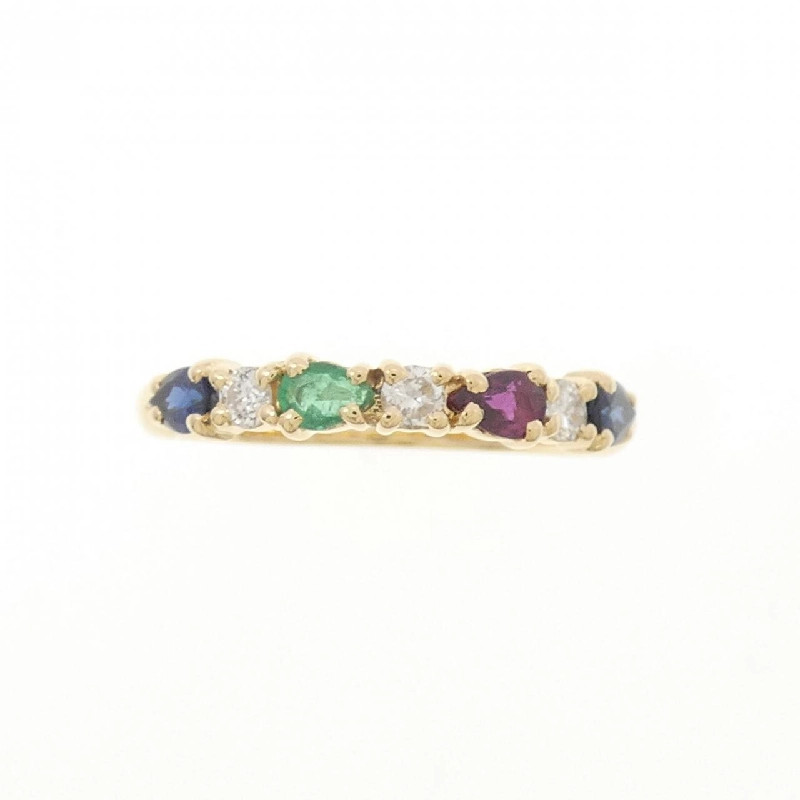 Nhẫn đá màu 750YG - Hàng hiệu Authentic 852944