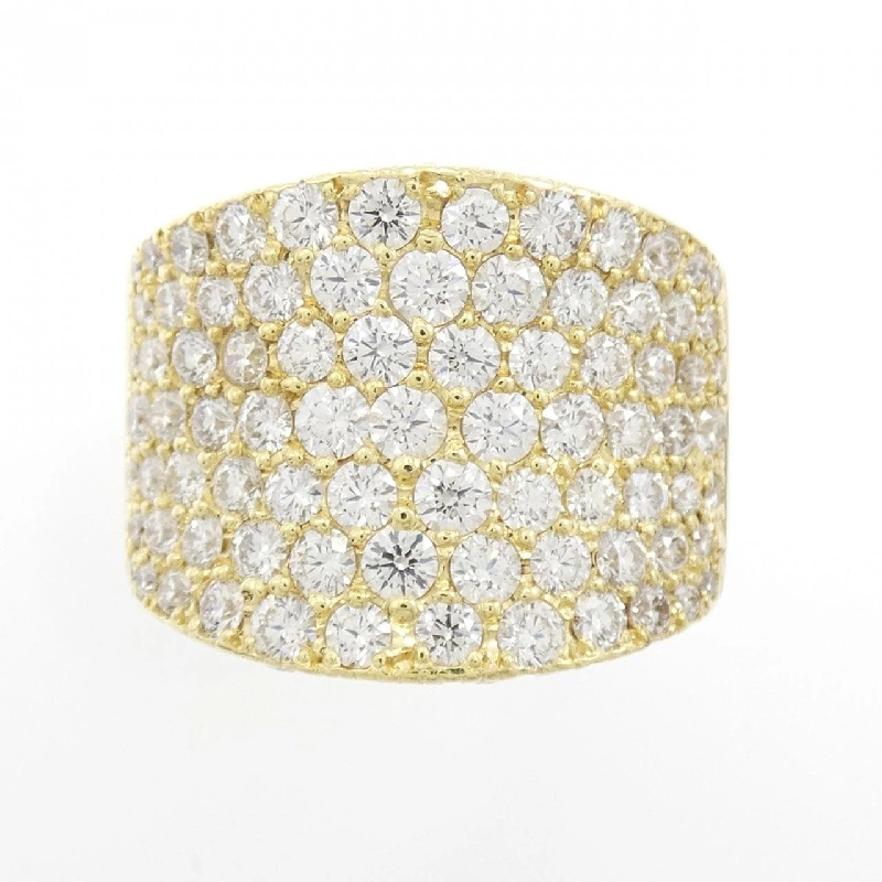 Nhẫn kim cương K18YG 3.33CT 673417