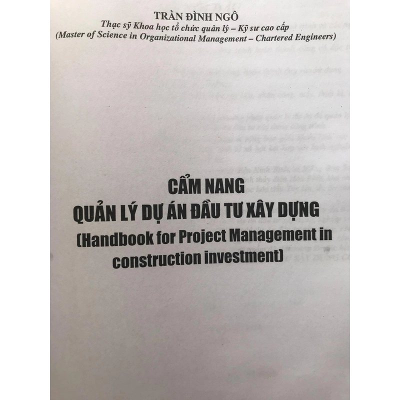 QUẢN LÝ DỰ ÁN ĐẦU TƯ XÂY DỰNG 464168