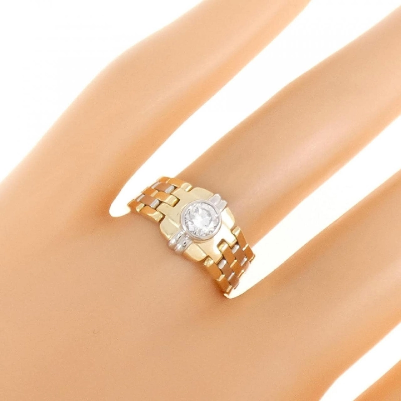 Nhẫn kim cương K18YG/PT 0.29CT - Hàng hiệu Chính hãng 856211