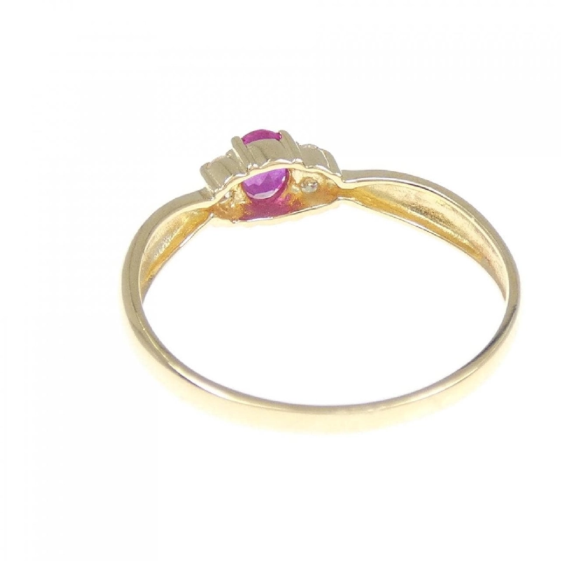 Nhẫn Ruby K18YG - Hàng hiệu Chính hãng 855199