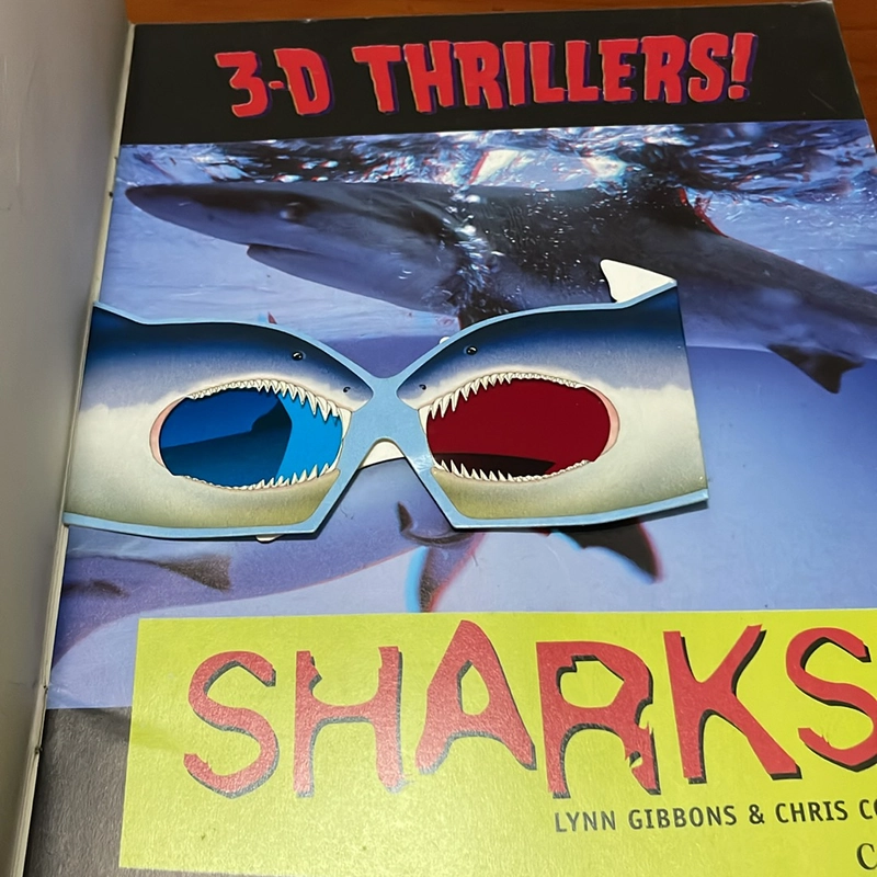 PICTURE BOOK 3-D thrillers! Sharks 536369