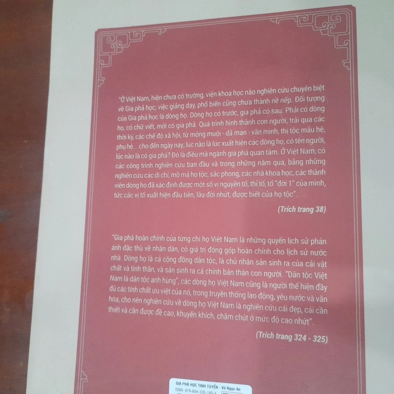 Võ Ngọc An - GIA PHẢ HỌC tinh tuyển 548216