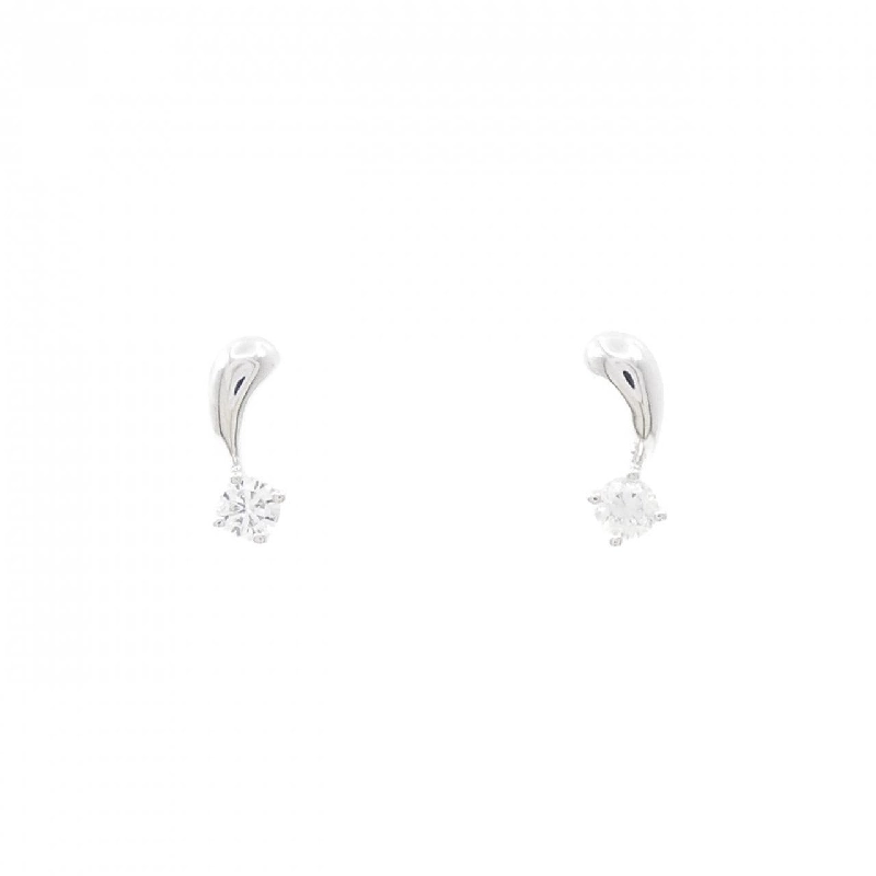 K18WG Bông tai kim cương - Hàng hiệu Authentic 875281