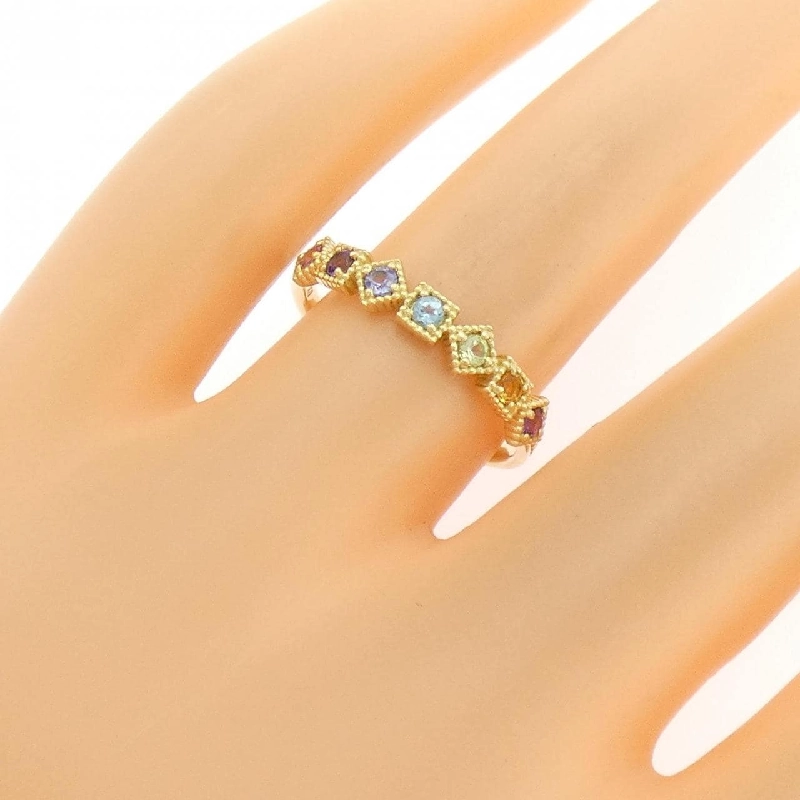 Nhẫn đá màu K18YG - Hàng hiệu Authentic 851055