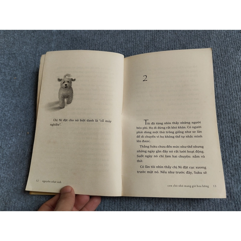 CON CHÓ NHỎ MANG GIỎ HOA HỒNG - NGUYỄN NHẬT ÁNH 552760