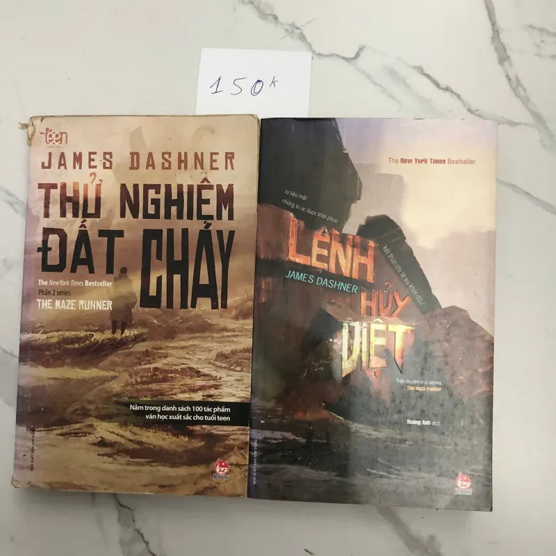 Thử Nghiệm Đất Cháy / Lệnh Hủy Diệt (The Maze Runner - Phần 2 & 3) - James Dashner 602121