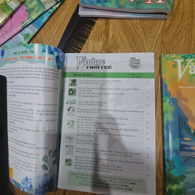 3q Văn học và tuổi trẻ không trùng như hình 
20k 730213