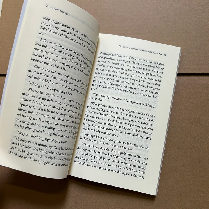 Dạy con làm giàu 1 - để không có tiền vẫn tạo ra tiền 731488