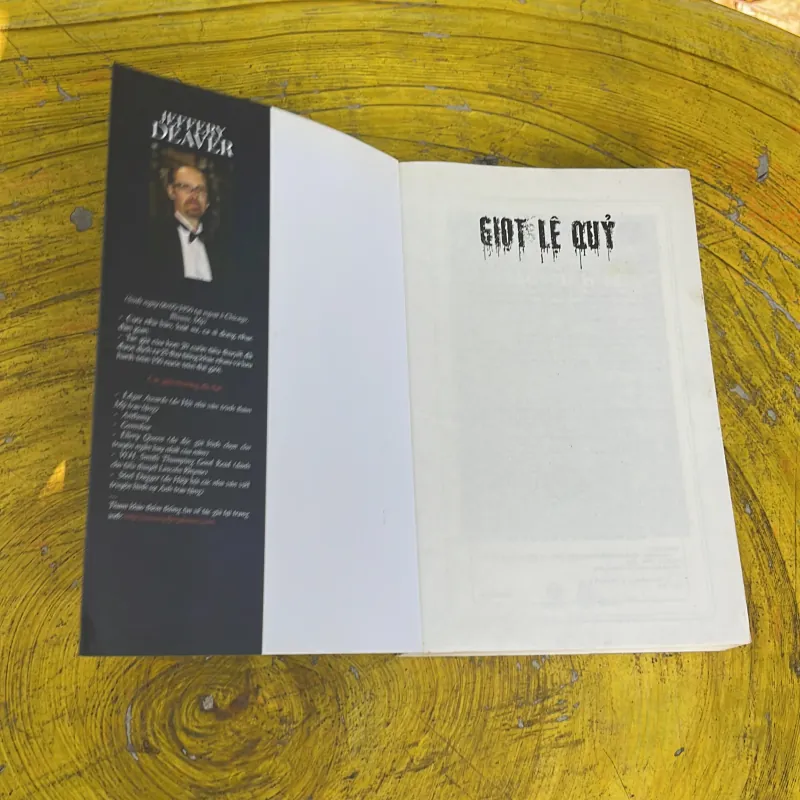 GIỌT LỆ QUỶ - JEFFEREY DEAVER  748876