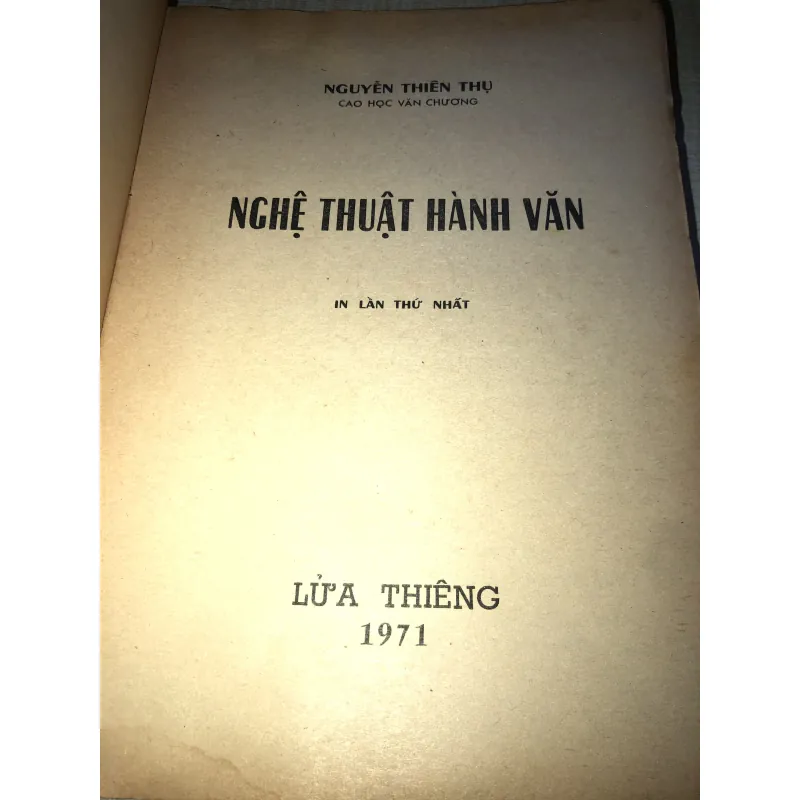 Nghệ Thuật Hành Văn-Nguyên Thiên Thụ 937466