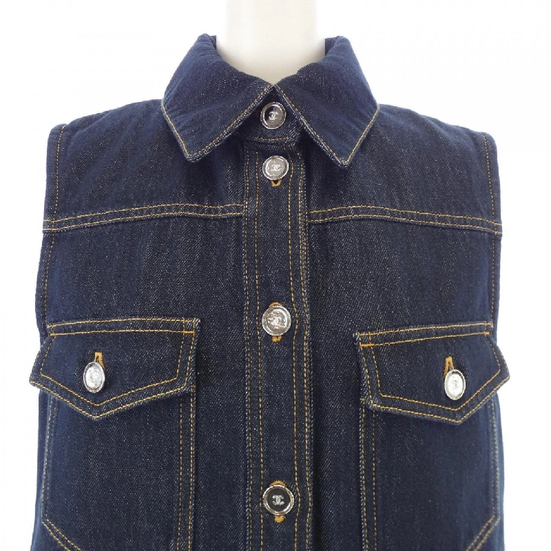 【Mã giảm giá】Chanel CHANEL Áo gile 644964