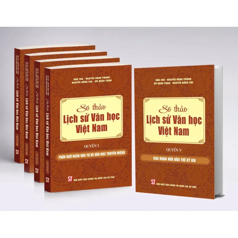 Sơ thảo Lịch sử văn học Việt Nam (Bộ 5 tập) 1020273