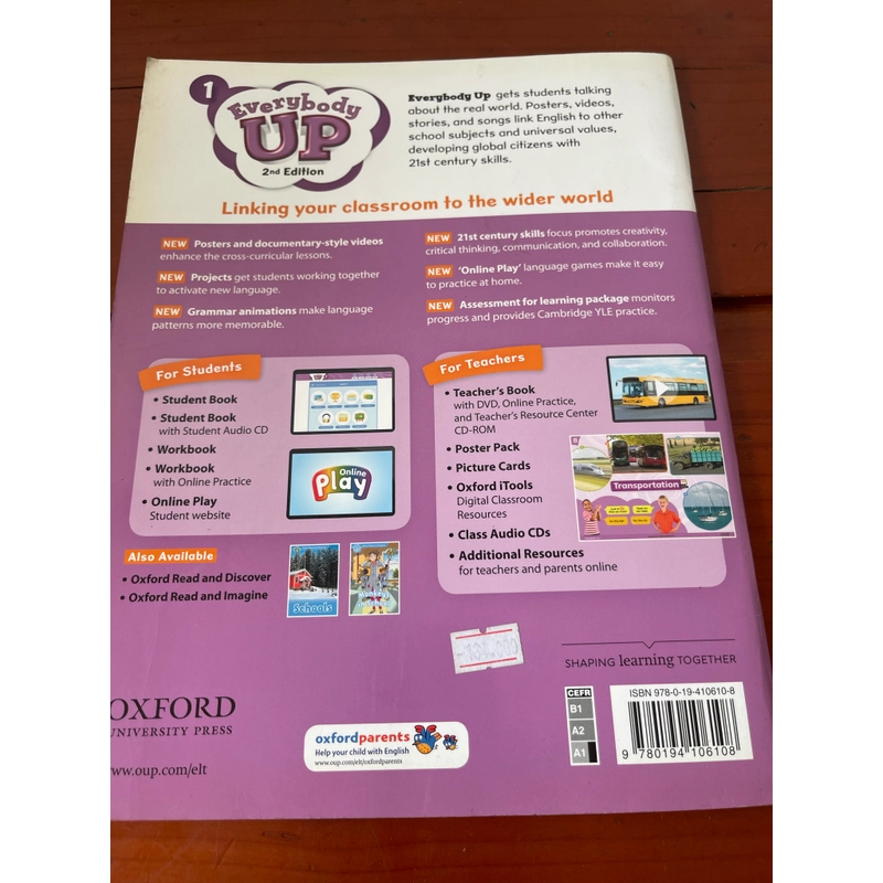 HỌC TIẾNG ANH Everybody up workbook 1 539341