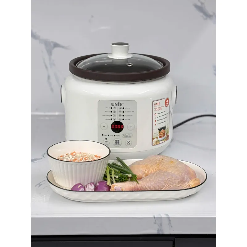 🍲✨ Unie USC208 – Nồi kho hầm chuyên dụng cho bữa ăn dinh dưỡng 730723