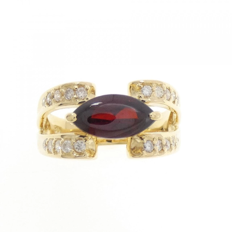 Nhẫn Garnet K18YG - Hàng hiệu Authentic 847481