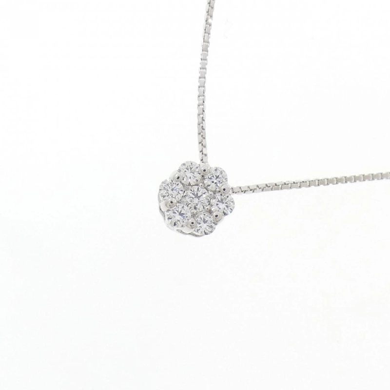 K10WG Hoa Kim Cương Dây Chuyền 0.10CT - Hàng hiệu Chính hãng 856752