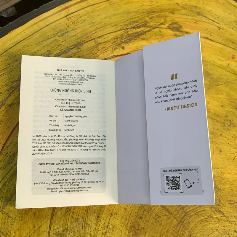 KHỦNG HOẢNG HIỆN SINH - VICTOR E. FRANKL 785569