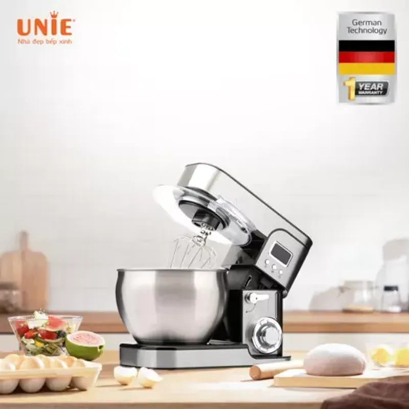 🥣 MÁY NHỒI BỘT ĐA NĂNG UNIE EM5 – Hoạt động êm, giảm rung, không gây ồn khó chịu.🔥 726252