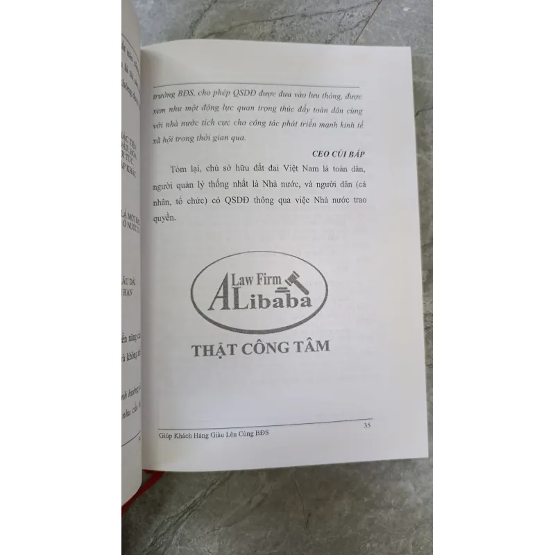 CẨM NANG PHÁP LUẬT ĐẦU TƯ ĐẤT NỀN 732729