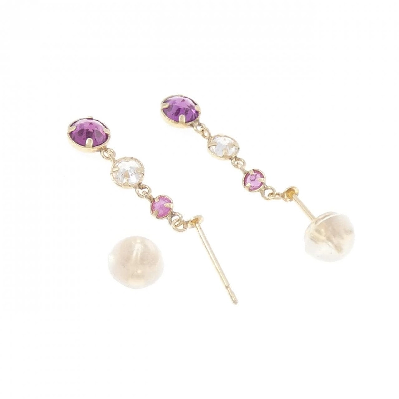 K10YG Đá màu Bông tai - Hàng hiệu Chính hãng 875187