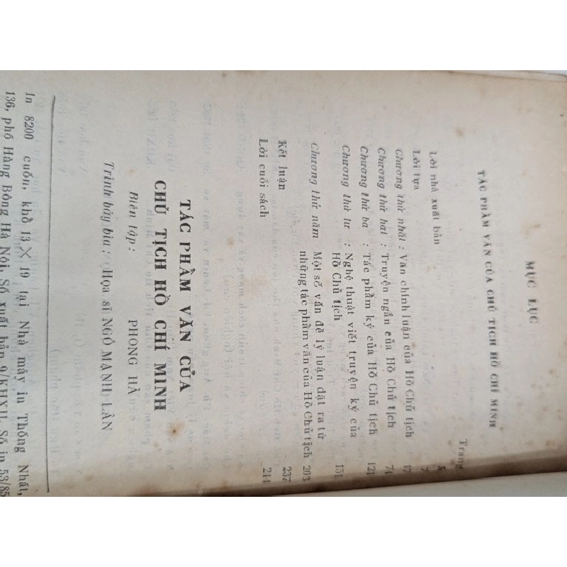 Tác phẩm văn của chủ tịch hồ chí minh - Hà Minh Đức 931326