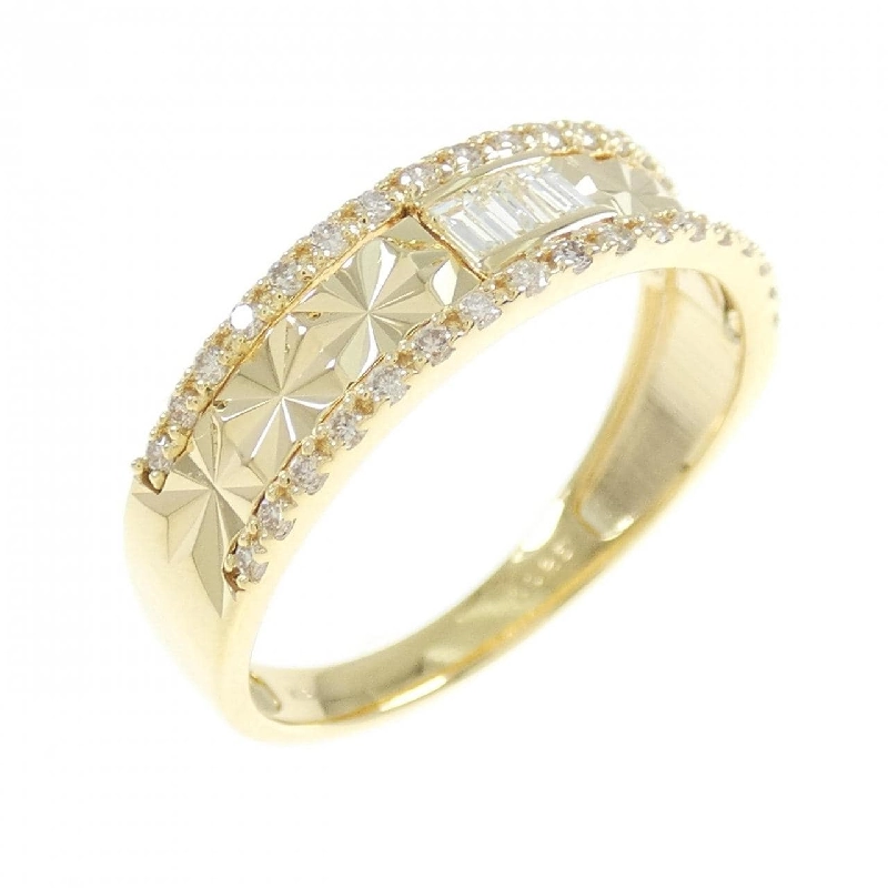 【Sản phẩm mới】Nhẫn kim cương K18YG 0.25CT 673302