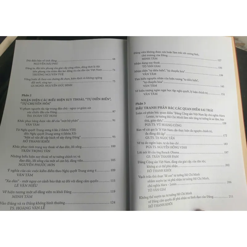 Góp Phần Ngăn Chặn Các Hiện Tượng Suy Thoái Và Đấu Tranh Chống Các Quan Điểm Sai Trái 695626
