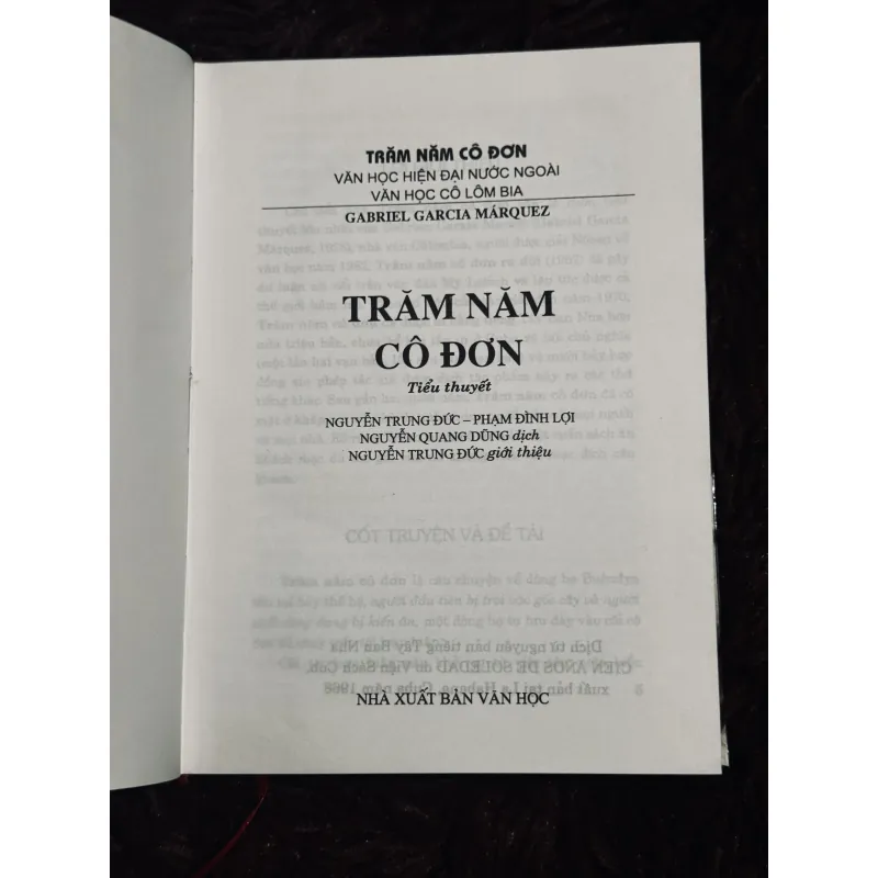 Trăm năm cô đơn (bìa cứng) 1003993