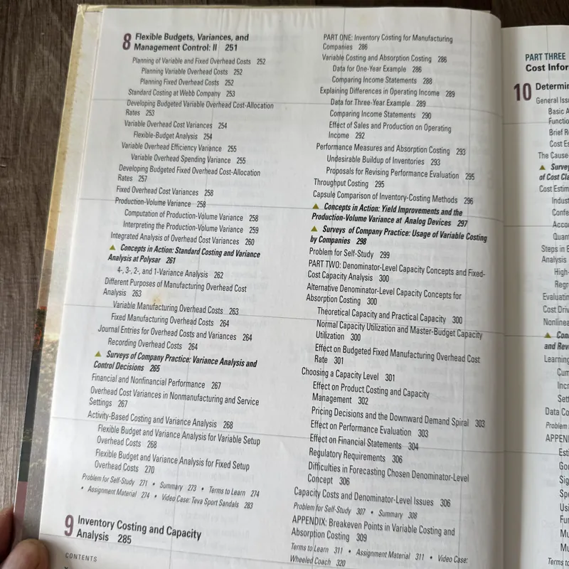 Cost Accounting: A Managerial Emphasis 593805